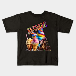 Ice Cream Kids T-Shirt